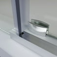 thumbnail image 6 of Sunny Shower 60 in.W x 79 in.H Frameless Sliding Chrome Shower Door 3/8 in. Tempered Glass, 6 of 10