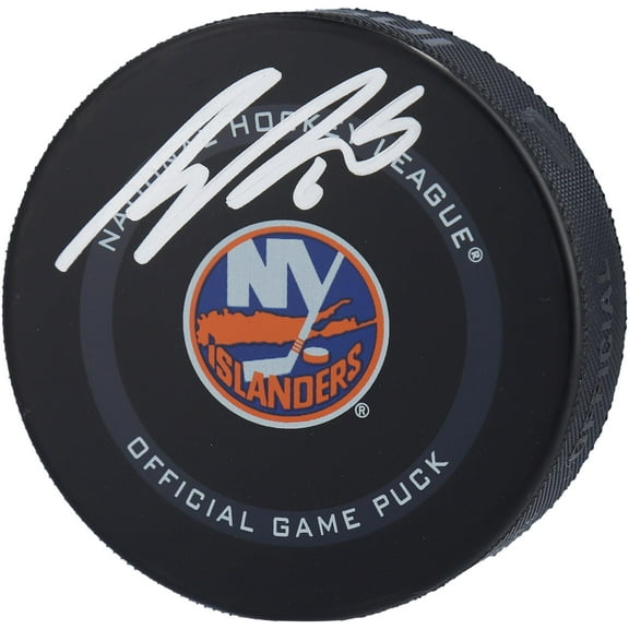 Ryan Pulock New York Islanders Autographed 2021 Model Official Game Puck - Fanatics Authentic Certified