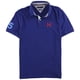 thumbnail image 1 of Tommy Hilfiger Polo de rugby bordado deportivo para hombre, azul, grande, 1 of 1