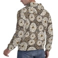 thumbnail image 6 of Daiia Dandelion Flower for Men's Fashion Hoodies & Sweatshirts with Kangaroo Pocket Hooded Sweatshirt Breathable & Moisture Wicking-X-Large, 6 of 7