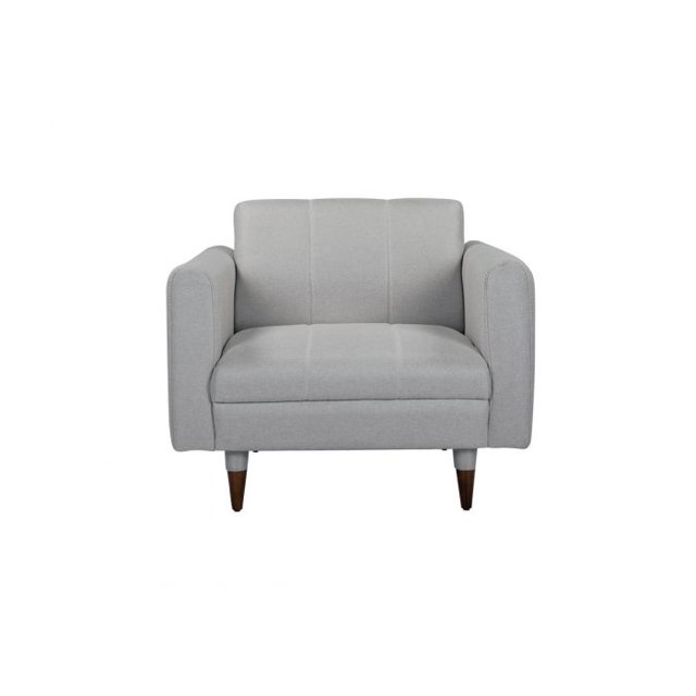 Sillón Roldán - Gris claro Gaia Herbs Contemporáneo