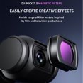thumbnail image 3 of Zmisner Magnetic Effect Lens Filter Compatible with DJI Osmo Pocket 3, Two-piece Set, Camera Accessories Camera Lens Protector, HD Optical Glass/Multi-Coated, 3 of 9
