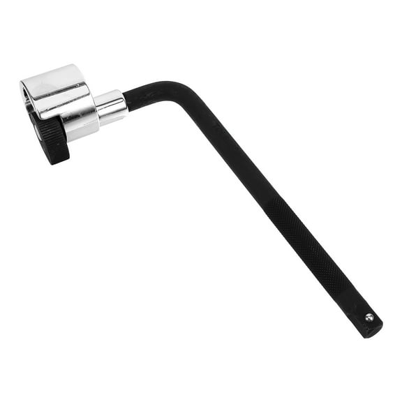 Houderco 1Set Lug Nut Lock Remover Socket Bolt Nut Removal for Maintenance Black Cylindrical Stainless Steel