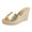 Gold, variant on Vedolay Dressy Sandals Women Women's Comfort Rubber Slides Lightweight Flat Sandals,Silver 7
