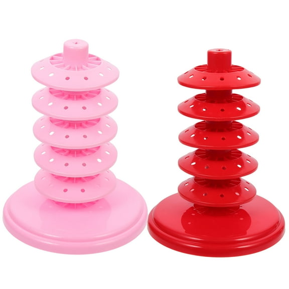 WRITWAA lollipop bouquet base Lollipop Display Stand PP Display Candy Holder Party Table 2Pcs