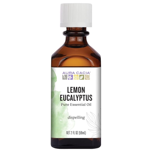 Aura Cacia 100% Pure Essential Oil Awakening Lemon Eucalyptus - 2 Oz