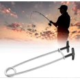 thumbnail image 4 of KAIYANG Esparcidor de boca de pez de acero inoxidable, soporte para botella de agua, accesorio de pesca de agua salada esparcidor, 4 of 5