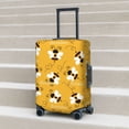 thumbnail image 5 of Uemuo Cute Bee Butterfly Yelllow Printed Washable Luggage Cover - Fashion Suitcase Protector Fits 18-32 Inch Luggage -Large, 5 of 9