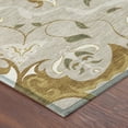 thumbnail image 3 of Addison Rugs Chantille Indoor/Outdoor Transitional Damask Beige Machine Washable Rectangle Rug, 10' x 14', 3 of 8