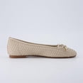 thumbnail image 6 of Cushionaire Audrey Woven Ballet Flats for Women | Round Closed Toe Dress Shoes, Bow Accent, Vegan Leather Upper, Comfortable Cushioned Footbed, Office Work Flat, 6 of 8