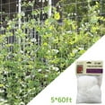 thumbnail image 1 of OUSITAID 1/2pcs Plant Trellis Netting  Polyester Plant Climbing Net  Garden Trellis Netting with Square Mesh Plant Support Mesh for Climbing Plants 5*60ft, 1 of 9