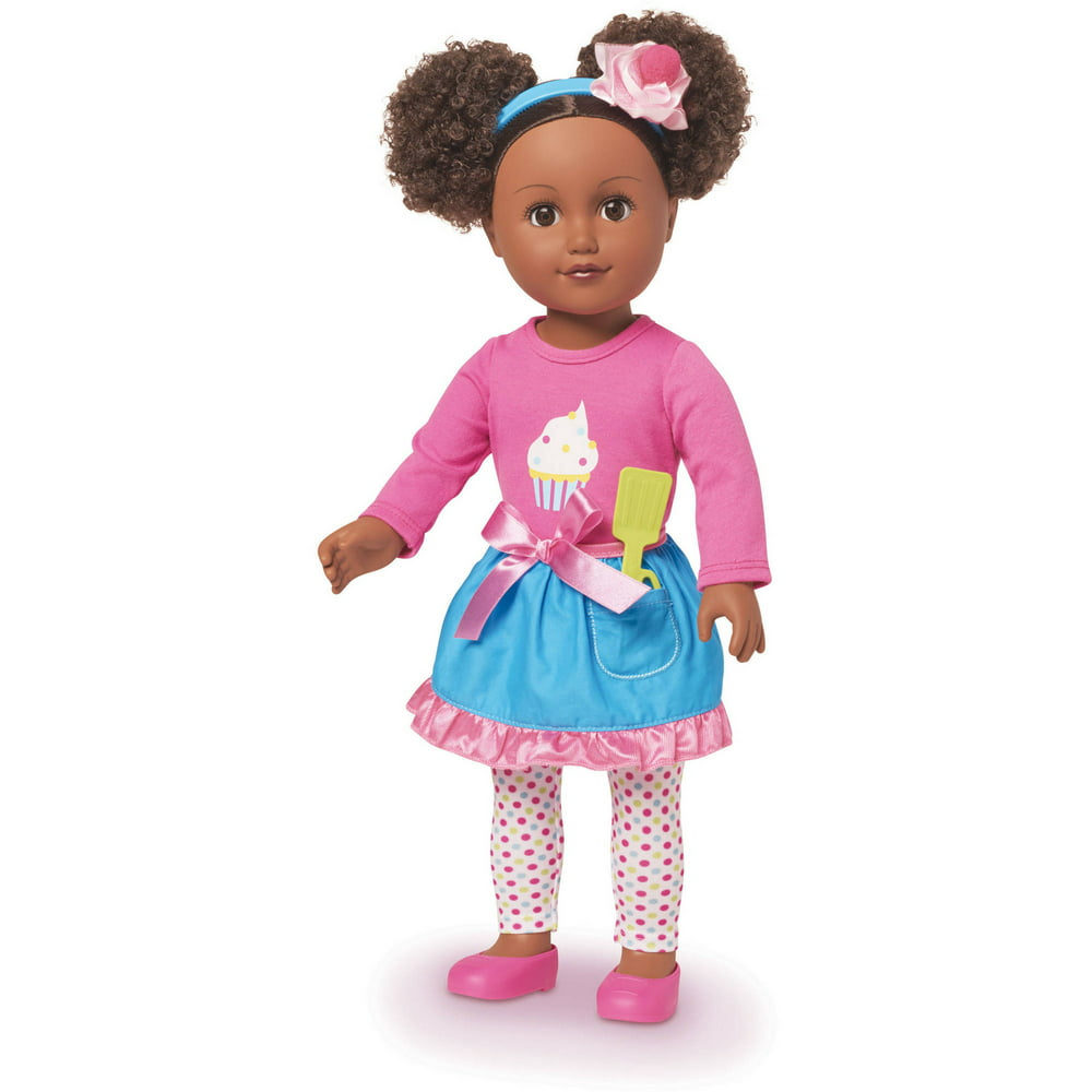 My Life As Baker 18 Inch Posable Doll With A Soft Torso African American