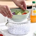 thumbnail image 2 of TIELUTT Multifunctional Fruit and Vegetable Storage for Refrigerator Camping Bags for Food Fridge Fruit Storage Containers Silicone Kneading Dough Bag Large Vegetable Bags for Refrigerator Last Longe, 2 of 8