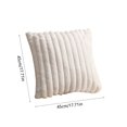 thumbnail image 3 of Christmas Pillowcase Border Wholesale Pillowcase Solid Colour without Core Plush Christmas Pillowcase, 3 of 6