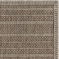 thumbnail image 2 of 5'x7' Mocha Machine Woven UV Treated Tribal Indoor Outdoor Area Rug, 2 of 5
