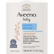 Aveeno Baby Wash Packet Soothing Bath Treatment 3.75Oz X 5Ct, 6-Pack