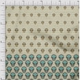 thumbnail image 1 of oneOone Cotton Silk Light Yellow Fabric Leaves & Flower Panel Craft Projects Decor Fabric Printed By The Yard 42 Inch Wide, 1 of 3