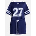 thumbnail image 5 of No Boundaries Jersey Top and Skort Set, 2-Piece, Women's XXS-4X, 5 of 5