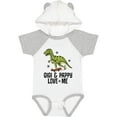 thumbnail image 3 of Inktastic Gigi and Pappy Love Me Grandson Boys Baby Bodysuit, 3 of 5
