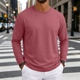 thumbnail image 3 of Yifymode Mens Long Sleeve Workout Shirts Moisture Wicking Running Gym Tops Casual Crewneck Athletic Hiking Training Shirts, 3 of 3