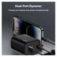 thumbnail image 4 of Cargador Ernydal 65W GaN Dual USB-C USB-A Fast negro, 4 of 7