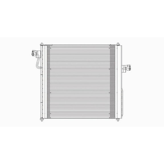 A/C Condenser Fits 1998 Volvo S70