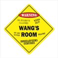thumbnail image 1 of SignMission X-Wangs Room Panneau 12 x 12 Po. Zone de Croisement Xing - Wangs, 1 of 1
