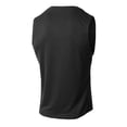thumbnail image 5 of Men's Quick Dry Workout Tank Tops Mesh Breathable Gym Sleeveless Muscle Shirts for Active Men Size 2XL Black, 5 of 9