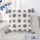 thumbnail image 1 of Super Soft Farmhouse Decorative Plush Throw Pillow Covers 18 x 18 Grey,Solid Pom pom Tufted with Tassels Modern Accent Boho Square Cushion Cover Pillo, 1 of 4