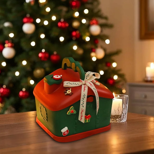 Christmas Tree Cuttings Insert | Plastic Decorative Branch Fillers for Artificial & Real Trees | Pink Red Green Colors | Durable Reusable Holiday Tree Gap Fillers | Easy Storage & Adjustment