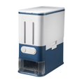 thumbnail image 3 of Caja De Almacenamiento De Arroz De Cocina, Cajas Dispensadoras Automáticas De Cereales, Caja De Alimentos De Cereales Sellada A Prueba De Humedad, Contenedor De Arroz Guardurnaity HA023189-00, 3 of 7
