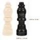 thumbnail image 2 of 2 Sets Wood Chess Set Mini Chess Set International Chess Pieces Small Chess Pieces for Chess Board, 2 of 4