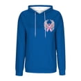 thumbnail image 5 of LVHAOGJOB Womens Hoodies Fall 100% Cotton Sweatshirt with Pockets Lightweight Hooded Sweatshirt for Ladies Solid Color, 5 of 5