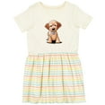 thumbnail image 3 of Inktastic Kiniart Mini Goldendoodle Girls Toddler Dress, 3 of 5