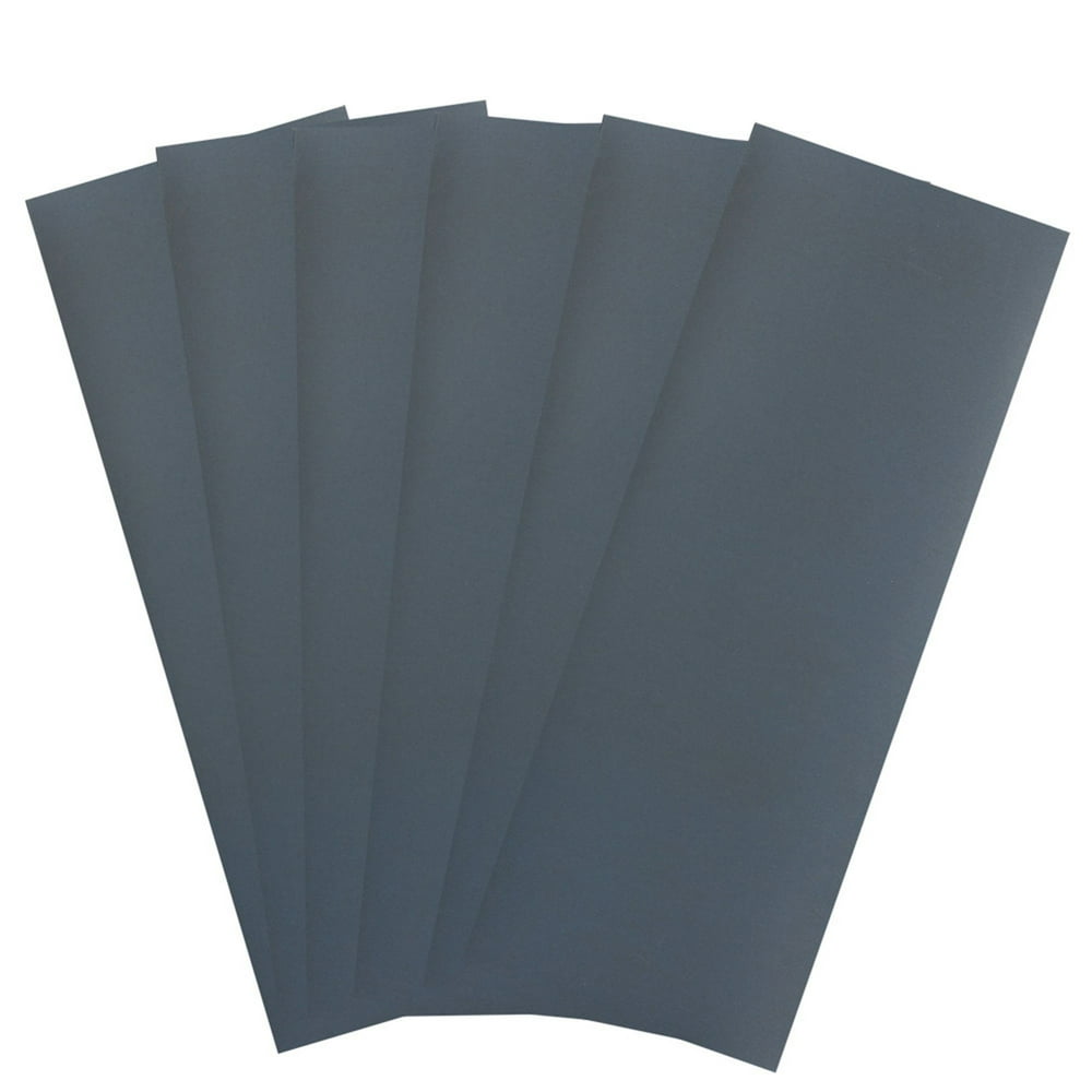 45PCS 1200 Grit Dry Wet Sandpaper Sheets 9 x 3.6" Silicon Carbide Sandpaper for Metal Sanding