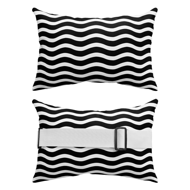 2-Pack Dark Gray Corduroy Throw Pillow Covers – 12x20 Inch Lumbar Size