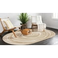 thumbnail image 1 of Tapis ECARPET Style Jute pour Chambre à Coucher, Salon, Salle à Manger Collection Merry, 1 of 9
