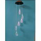 6 LED Couleur Changement Solaire Alimenté Carillon Suspendu Jardin Lumière X'mas – image 2 sur 6