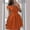 *Orange, variant on U Women's Off The Shoulder Short Sleeve A Line Mini Dress,Elegant Cocktail Party Prom Dress Black,Women's Plus L