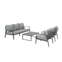 Deko Living Outdoor 5-Person Patio Set & Coffee Table