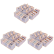 thumbnail image 1 of Organizador de cajones de malla, plegable, apilable, para el hogar, dormitorio, blanco, 9 Uds., 1 of 2