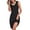 Black, variant on Bamboo Nightgown for Women Sleeveless SleepShirt V Neck Nightshirt Comfy SleepShirt Casual Pajama Dress 1-Pack(Black, XL)