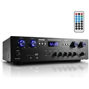 Best Home Stereo Receivers - Donner Bluetooth 5.0 Stereo Audio Amplifier Receiver, 4 Review 