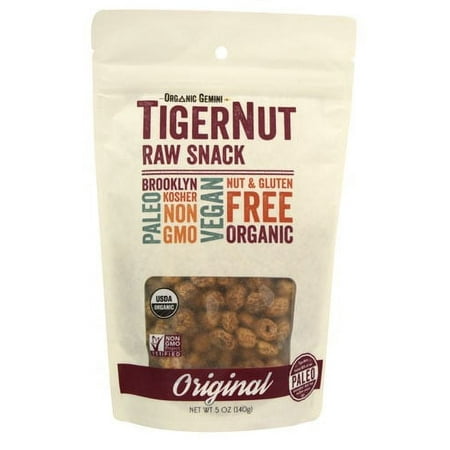 Organic Gemini Tigernut Raw Snack, 5 Oz