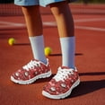 thumbnail image 6 of CHAQLIN Girls Shoes Kids Sneakers Lace-up Tennis Running Shoes Casual Lightweight Classic Walking Shoe, 6 of 9