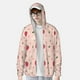 thumbnail image 2 of Fotbe Strawberry Chaqueta con Protección Solar UPF 50+ para Hombre y Mujer, Camisa con Capucha y Bolsillos-Medium, 2 of 7