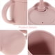 thumbnail image 4 of Vaso de aprendizaje para bebés, de silicona, con asas dobles, 4 of 6