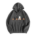 thumbnail image 1 of WEAIXIMIUNG Mode Femmes Hoodies & Sweatshirts 3X Décontracté Col Rond Poche Imprimé Hoodie, 1 of 3