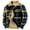 #001 Dark Blue, variant on Mens Fleece Lined Sherpa Jacket Western Plaid Flannel Jackets Zip Up Big and Tall Thickened Thermal Heavyweight Coat Dark Blue 2XL