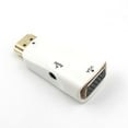 thumbnail image 3 of HDMI-compatible Male to VGA Female Jack Video Cable Adapter w/ Converter Audio..-NEW, 3 of 9